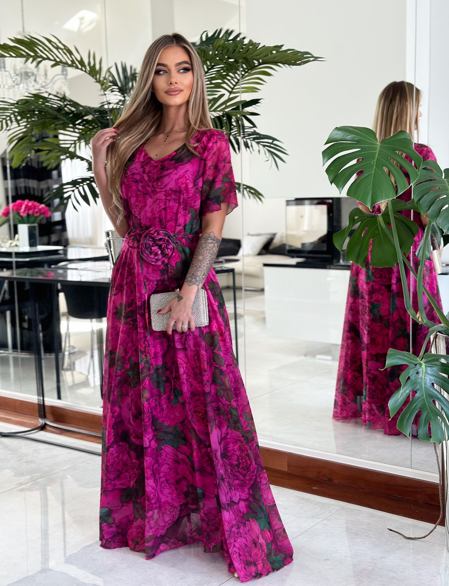 Sukienka Floral Harmony