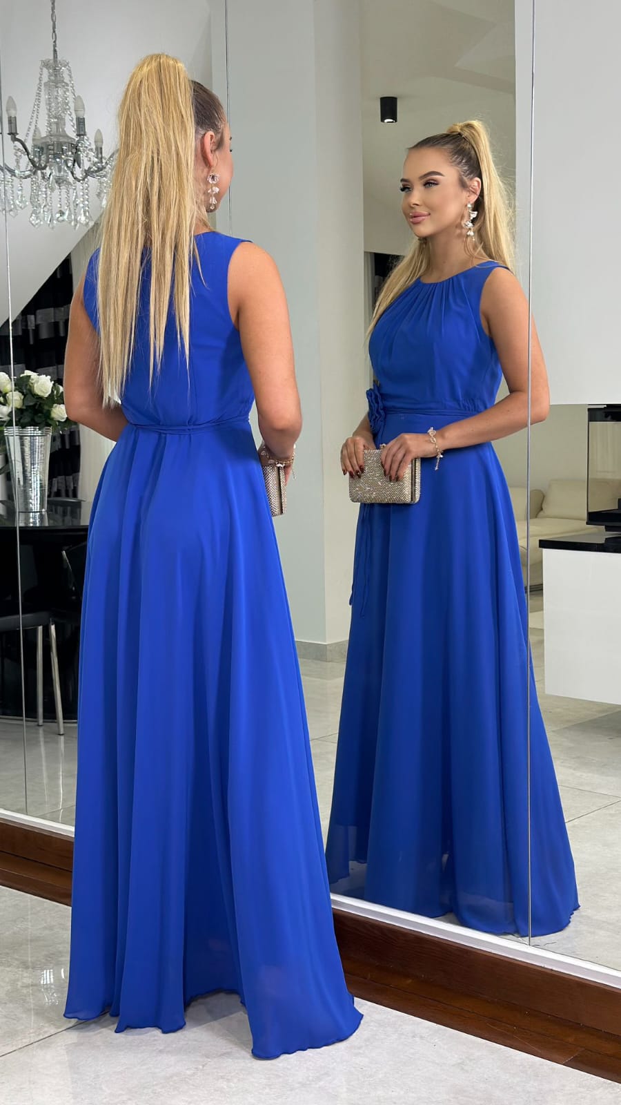 Sukienka Blue Princess — zdjęcie 3
