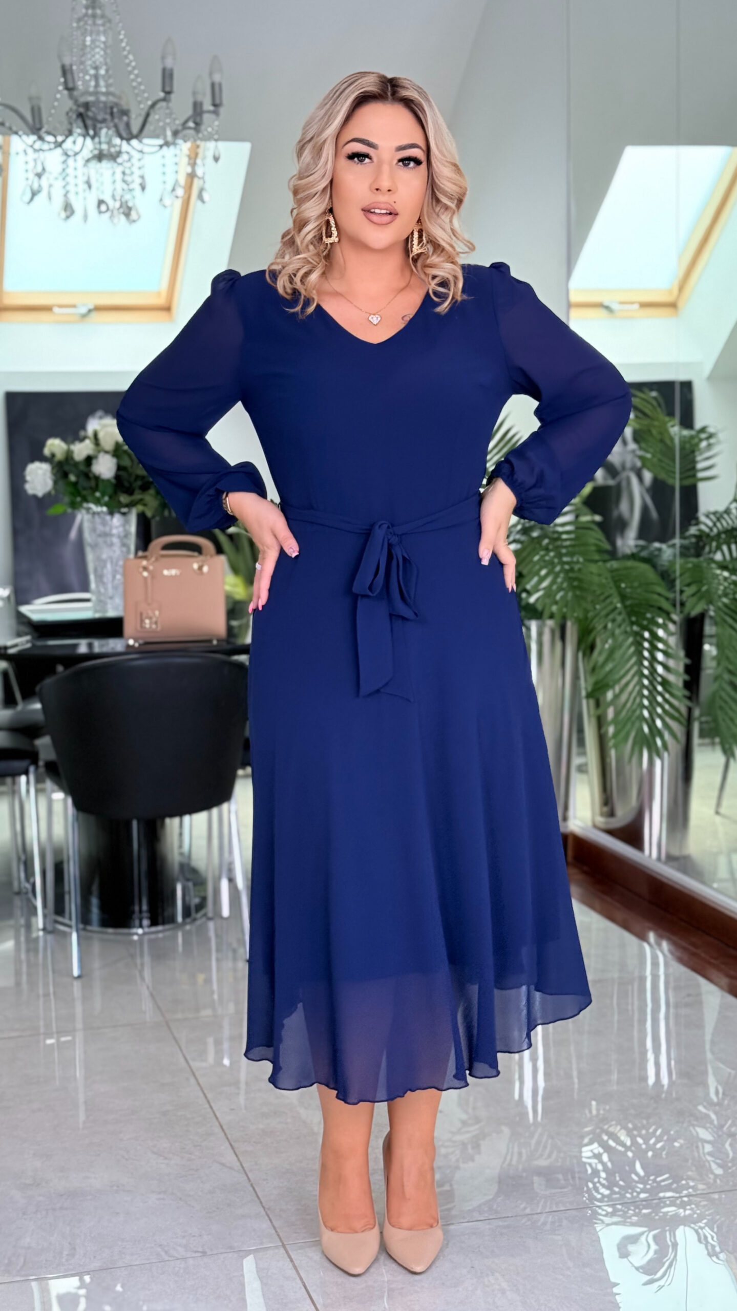 Sukienka Camille Bleu — zdjęcie 6