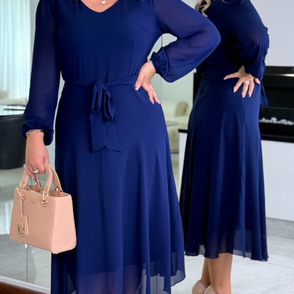 Sukienka Camille Bleu — zdjęcie 3