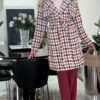 Płaszcz Vivianne Houndstooth — zdjęcie 2