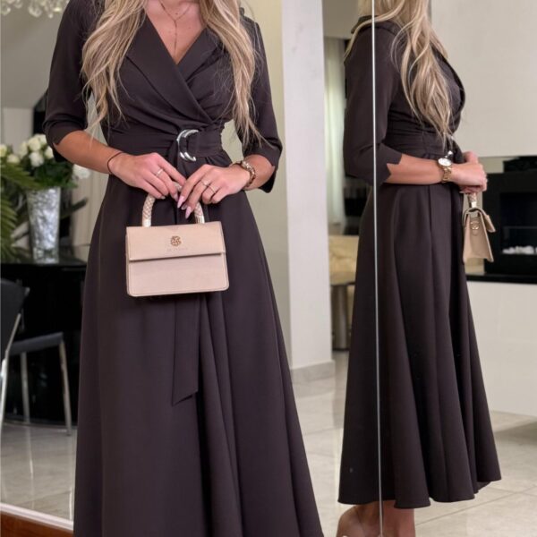 Sukienka Chocolatte Autumn — zdjęcie 2