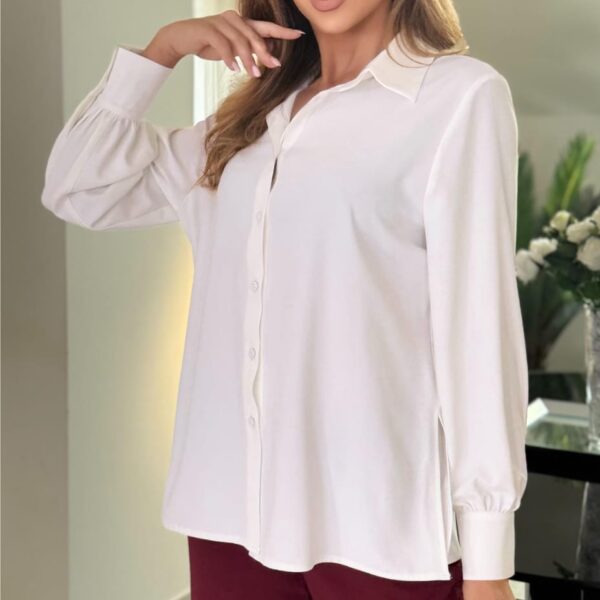 Bluzka koszulowa Cream Soft