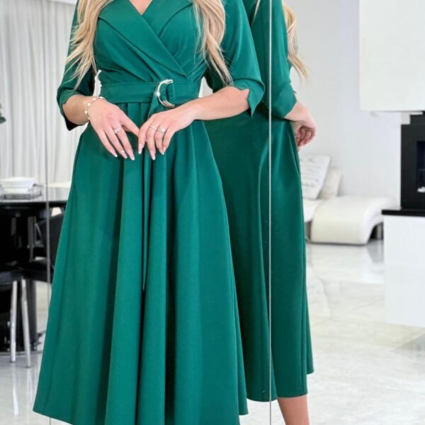 Sukienka Velvet Green — zdjęcie 6