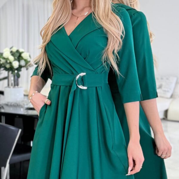 Sukienka Velvet Green — zdjęcie 7