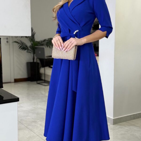 Sukienka Lauratte Blue Long — zdjęcie 8