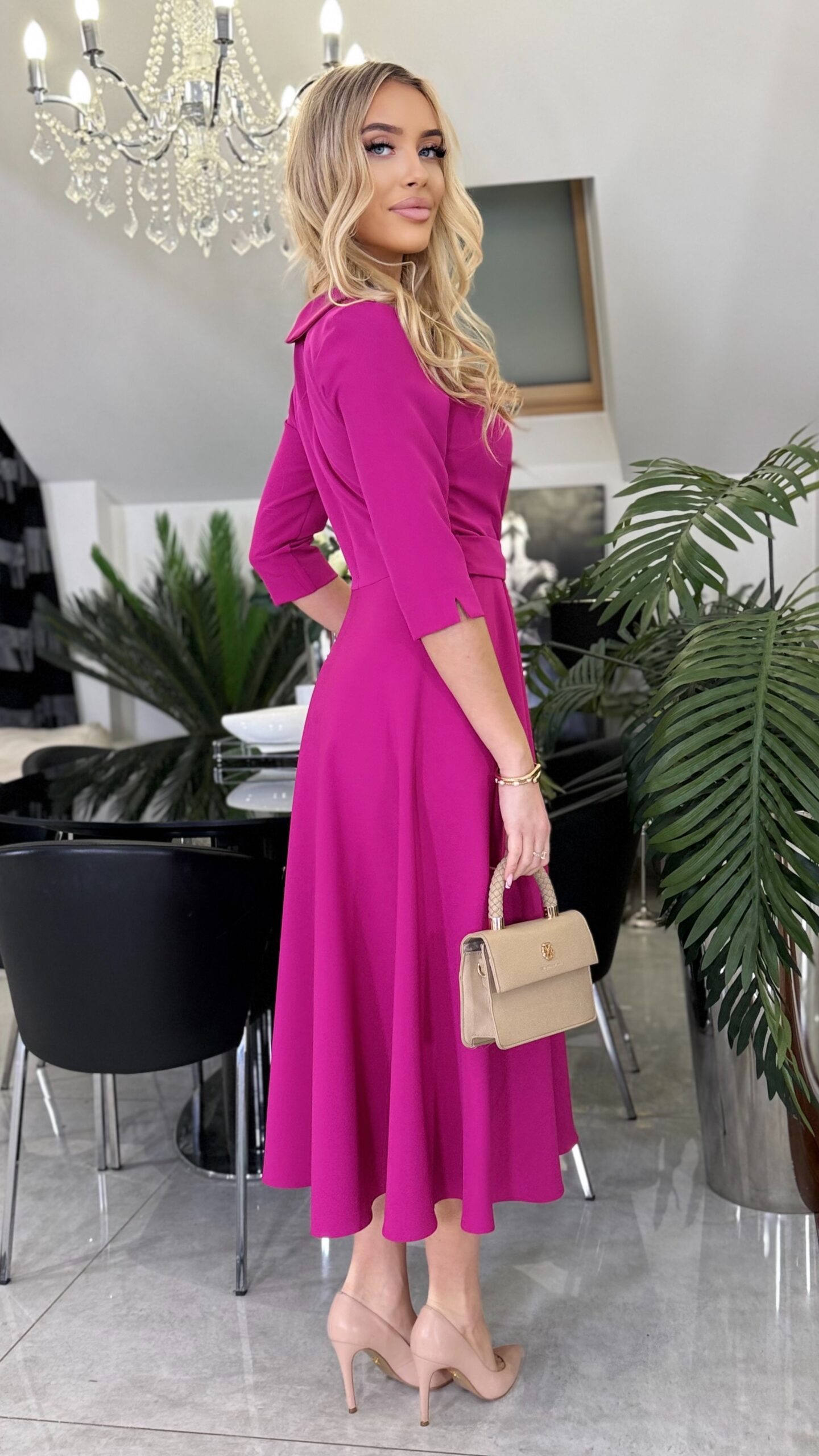 Sukienka Lauratte Pinky Long — zdjęcie 5