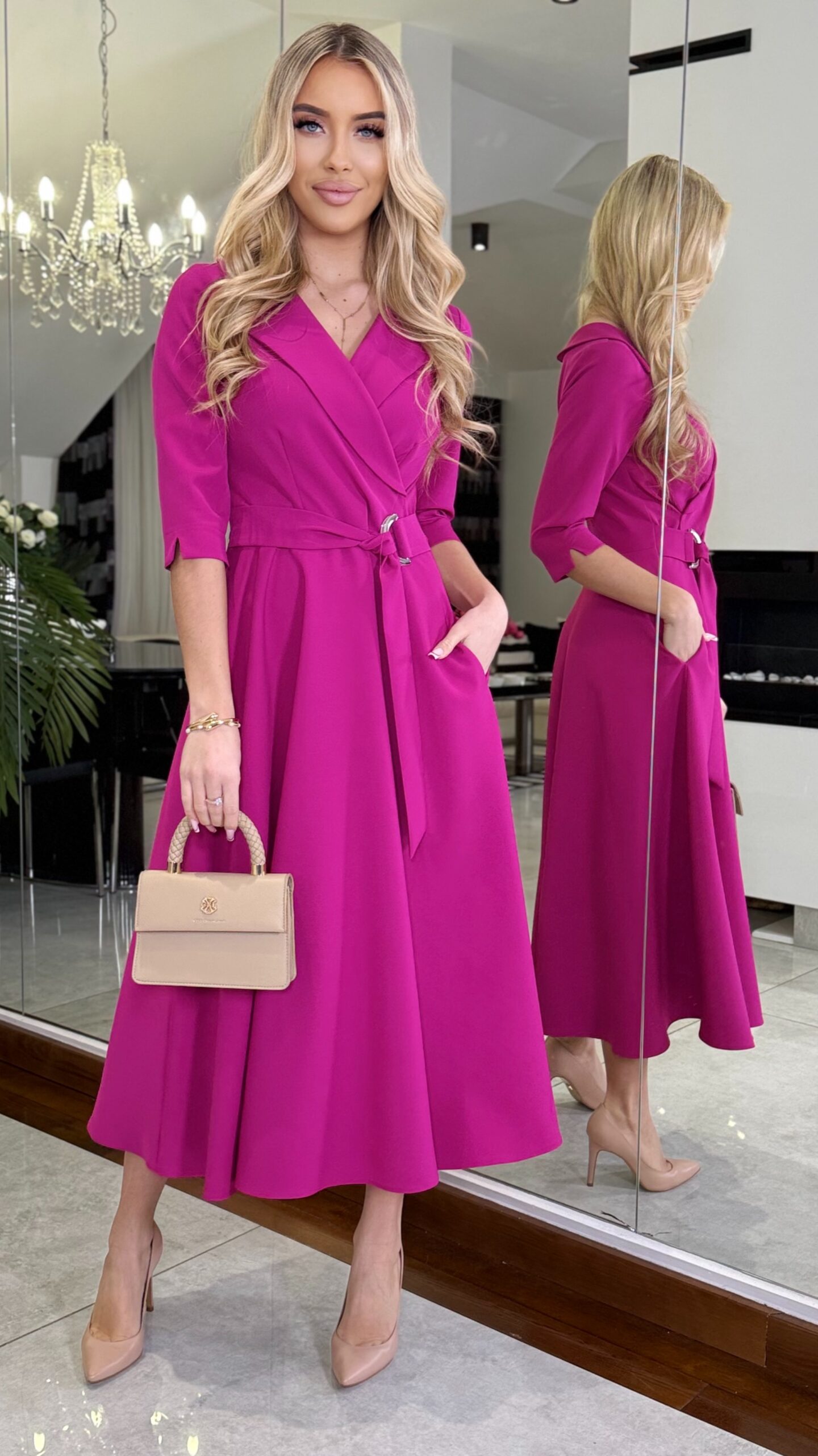 Sukienka Lauratte Pinky Long — zdjęcie 2