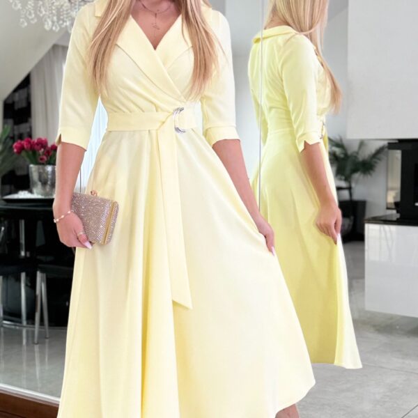 Sukienka Soleil Yellow — zdjęcie 3