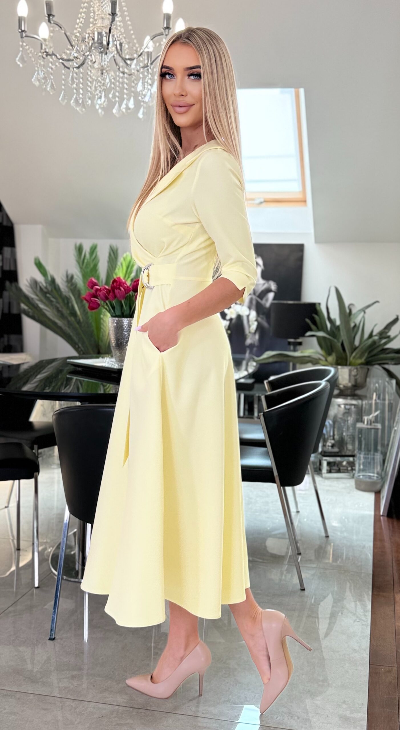 Sukienka Soleil Yellow — zdjęcie 11