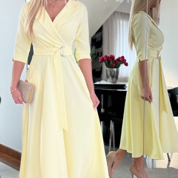 Sukienka Soleil Yellow — zdjęcie 2