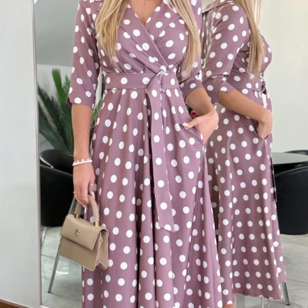 Sukienka Polka Mocca — zdjęcie 2