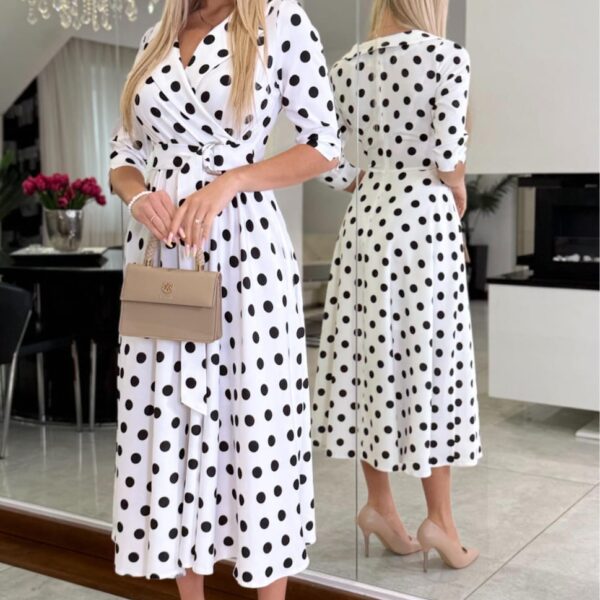 Sukienka Polka White — zdjęcie 7