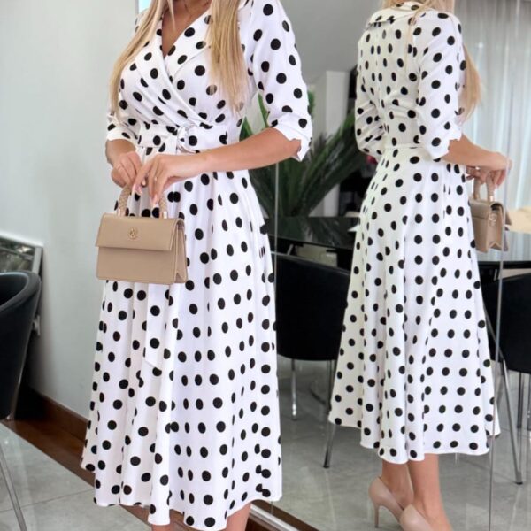 Sukienka Polka White — zdjęcie 4