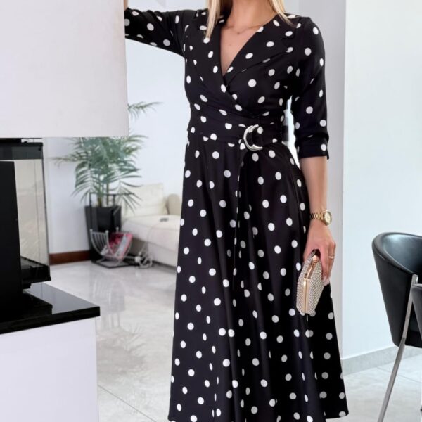 Sukienka Polka Black — zdjęcie 2