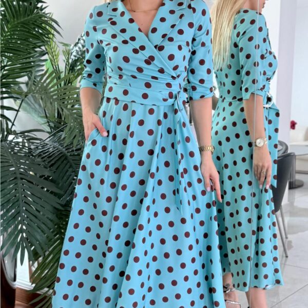 Sukienka Polka Trendy — zdjęcie 4