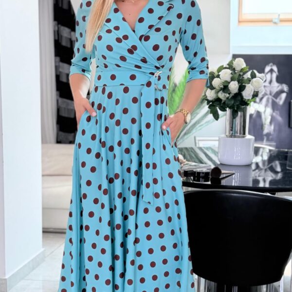 Sukienka Polka Trendy — zdjęcie 5