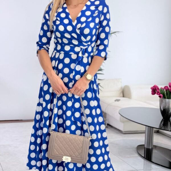 Sukienka Polka Blue