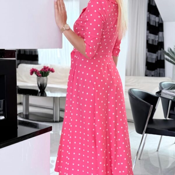 Sukienka Polka Love Pink — zdjęcie 5
