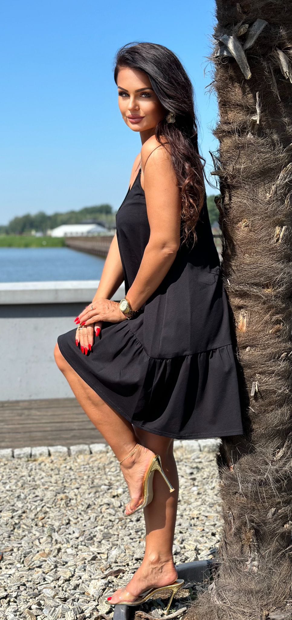 Sukienka Celeste Black — zdjęcie 2