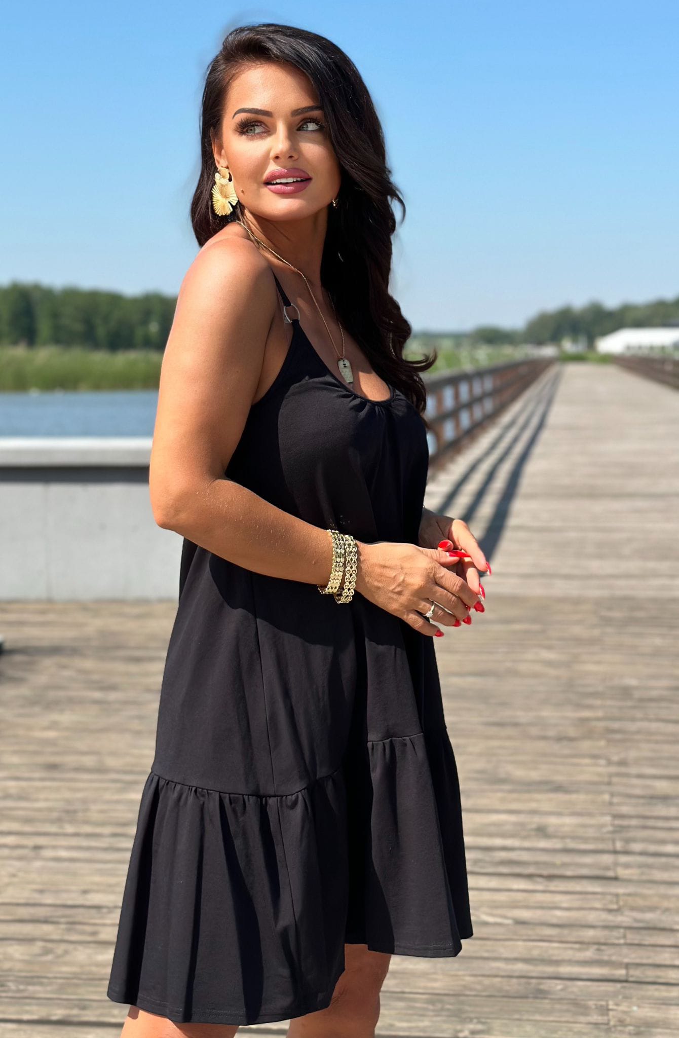 Sukienka Celeste Black — zdjęcie 5