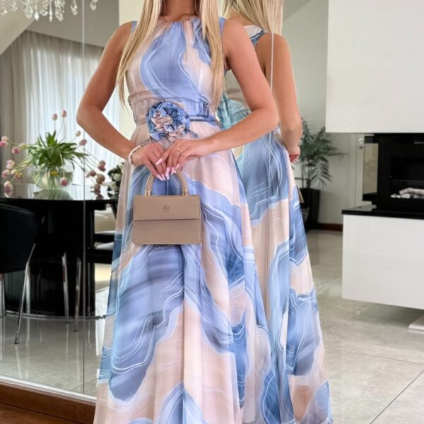 Sukienka Azure Bloom Maxi