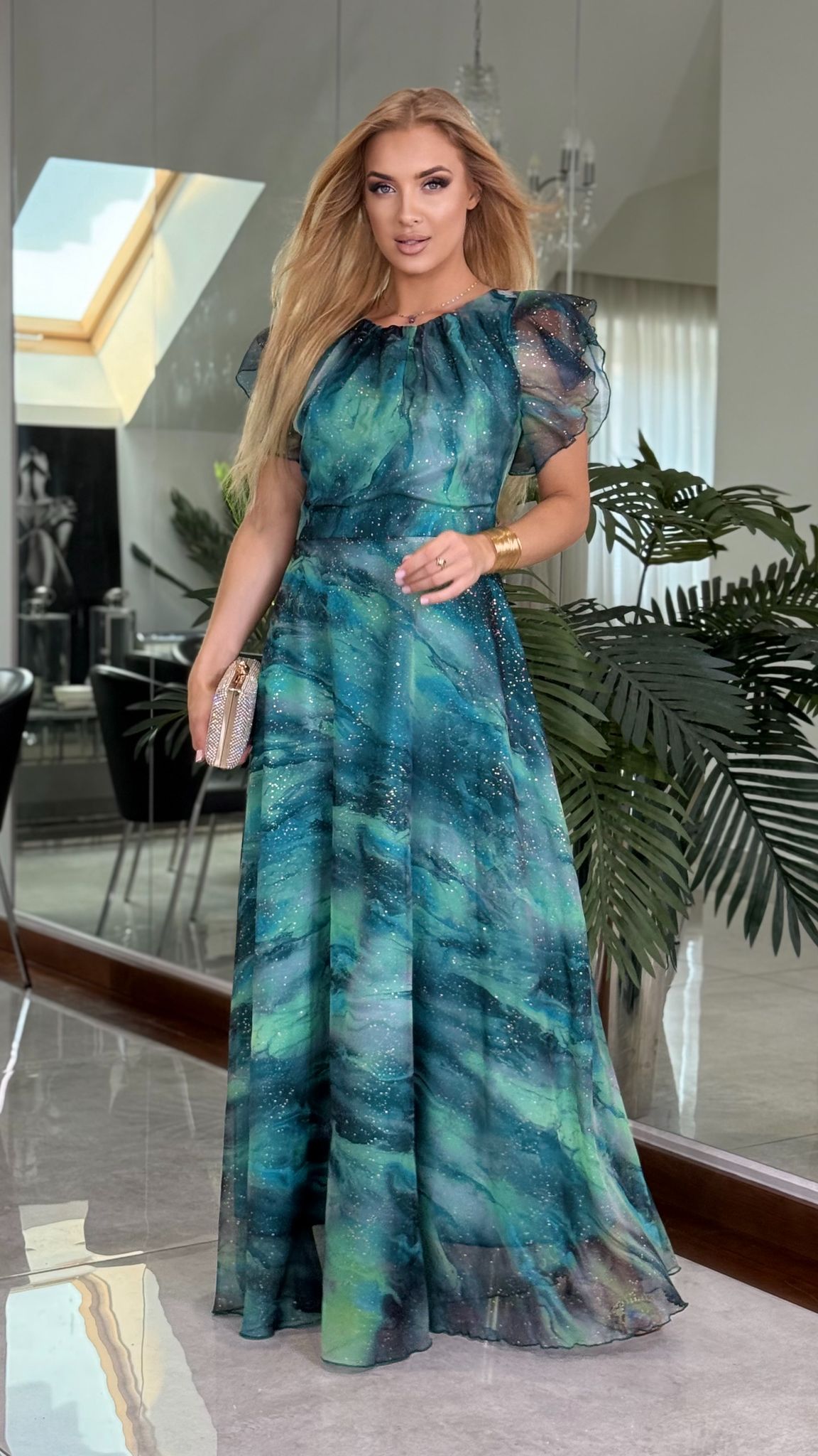 Sukienka Muza Emerald Maxi — zdjęcie 5
