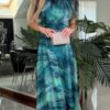 Sukienka Muza Emerald Maxi