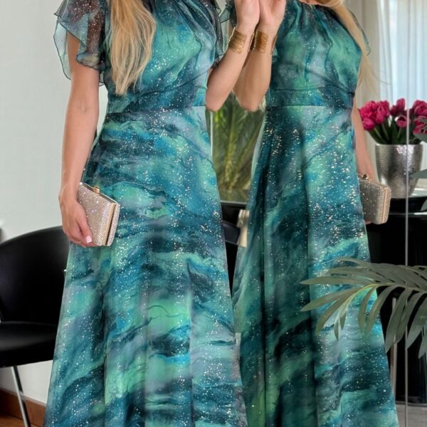 Sukienka Muza Emerald Maxi — zdjęcie 4