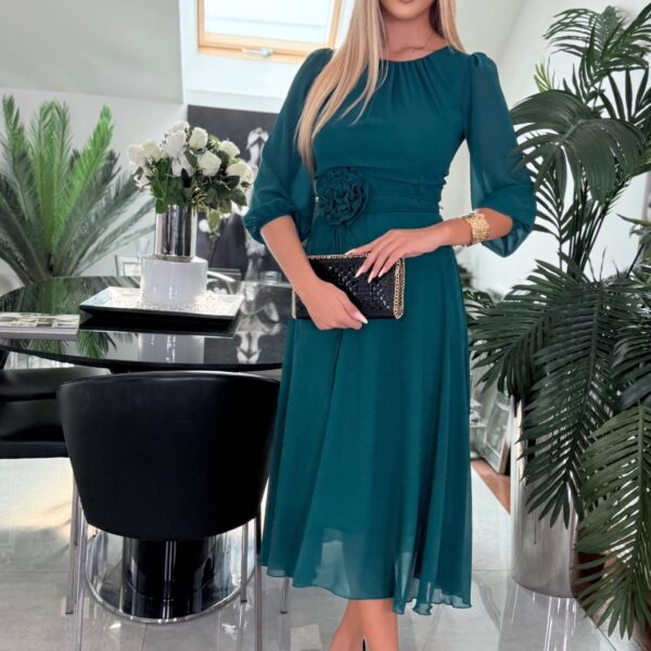 Sukienka Aurelia Zieleń — zdjęcie 3