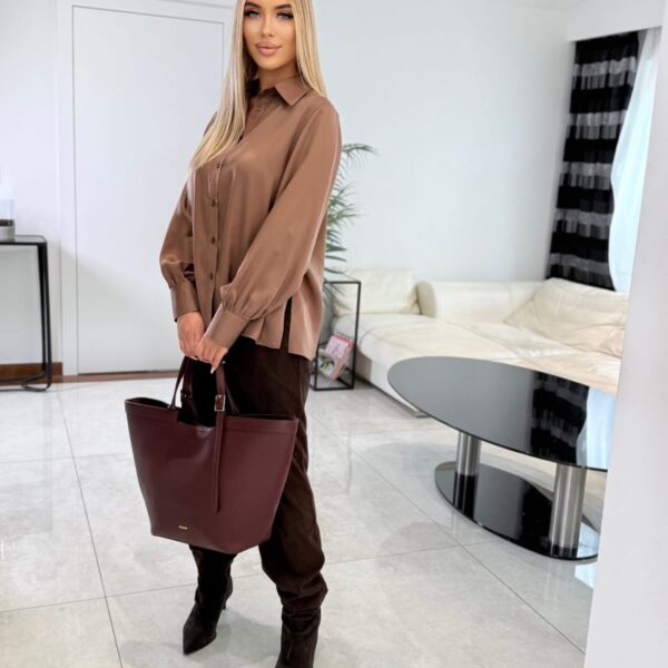 Koszula premium mocca style — zdjęcie 4