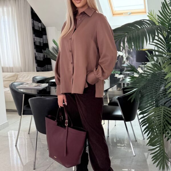 Koszula premium mocca style — zdjęcie 3