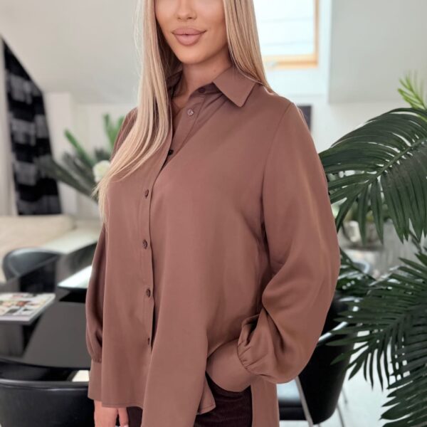 Koszula premium mocca style — zdjęcie 5
